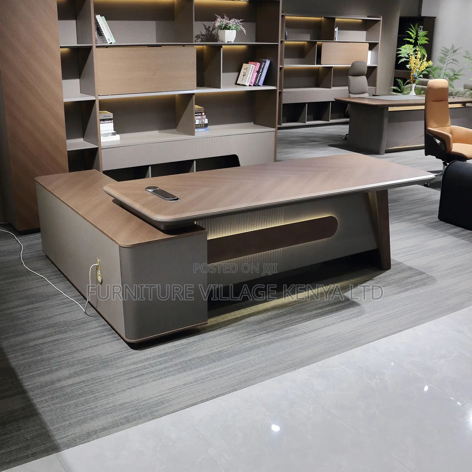 1800mm L-Shape Presidential Executive Table