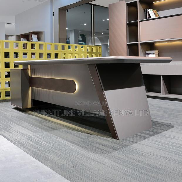1800mm L-Shape Presidential Executive Table - thumbnail 6