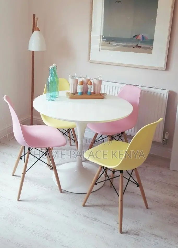 Dining Chair: Plastic Eames Style Dining Chair