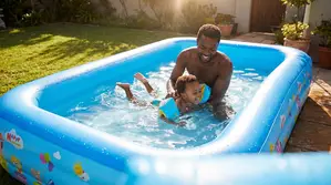 Durable Family Pool for Outdoor Garden Entertainment