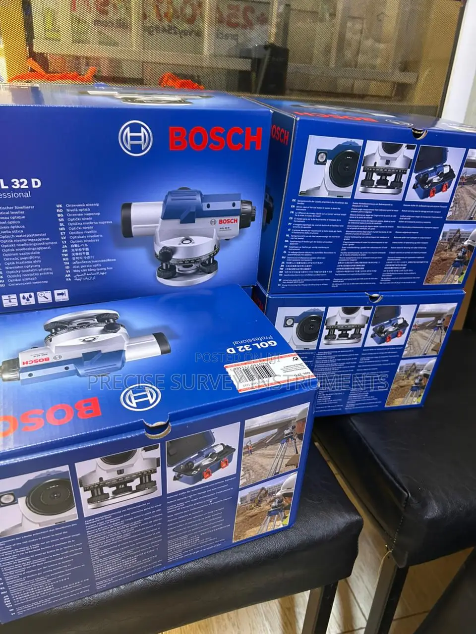 Bosch Gol 32d Surveying Tool With High Precision Optics