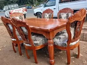 6 Seater Quality Mahogany Dining Table