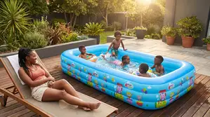 Easy Setup Family Pool for Backyard and Patio