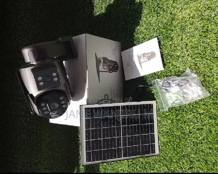 Ubox Wifi CCTV Camera – Solar Powered PTZ