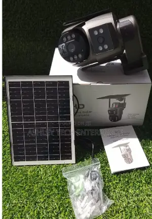 6mp Wifi U Box Solar Powered Surveillance Camera