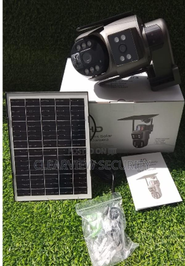 6mp Wifi U Box Solar Powered Surveillance Camera