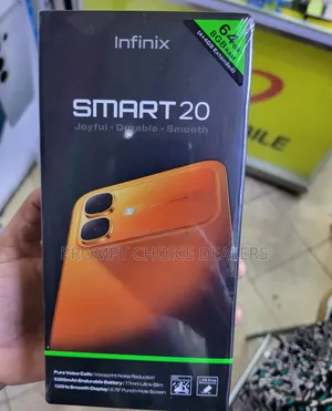 New Infinix Smart 20 64 GB Orange