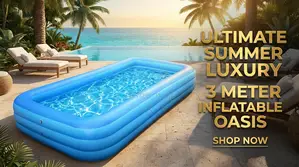 Large Family Pool With Comfortable and Safe Design