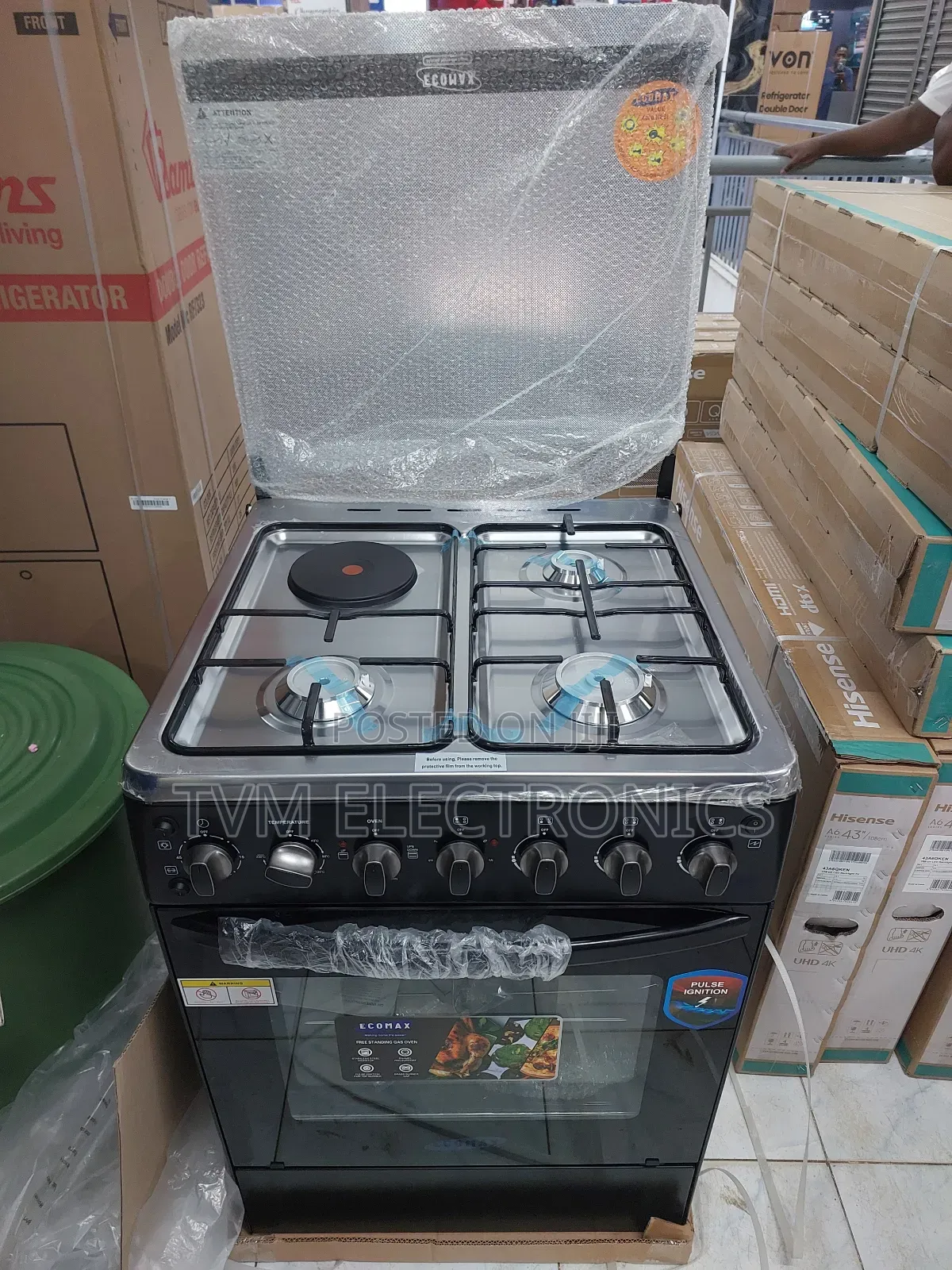 Ecomax 3g+1e 60*60 Standing Cooker