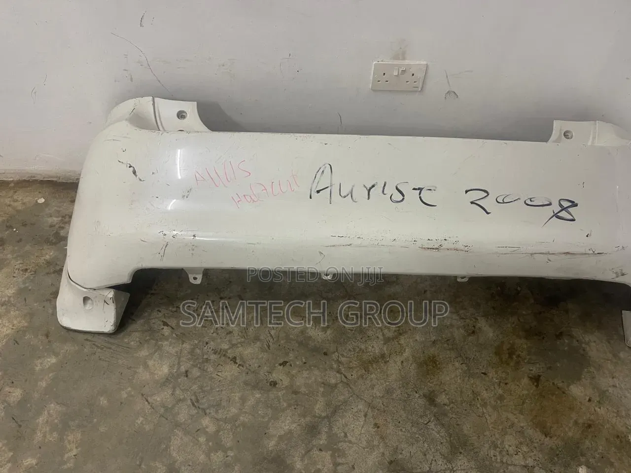 Toyota Auris 2008 Rear Bumper