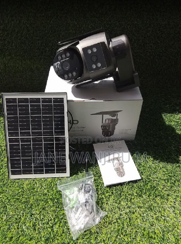 Ubox 4mp Wifi Solar Camera With Night Vision