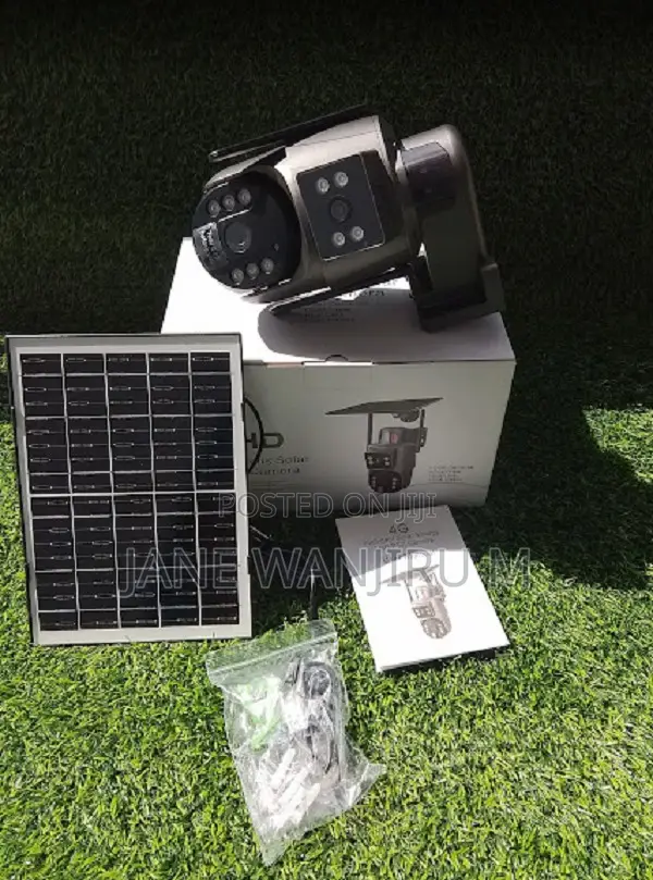 Ubox 4mp Wifi Solar Camera With Night Vision