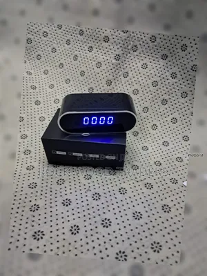Portable Table Clock Wifi Spy Camera
