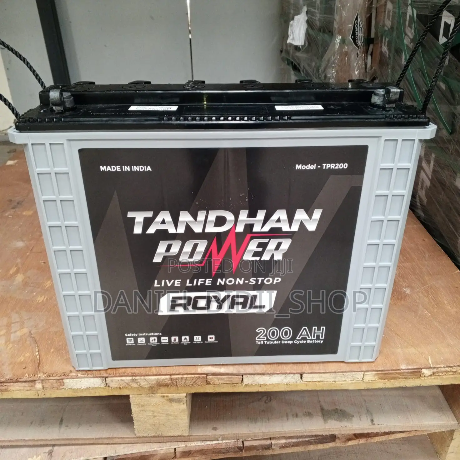 Tandhan Power Royal Acid Tubular Battery 200ah Tpr200