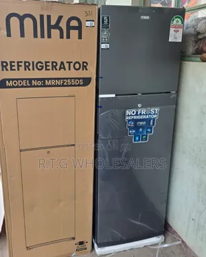 Mika 255l Mrnf255lsd No Frost Double Door Fridge