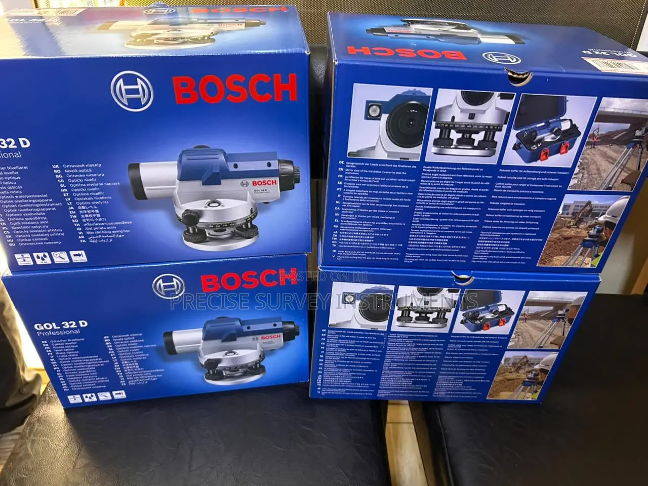 Bosch Gol 32d Survey Equipment for Civil Engineering Projects