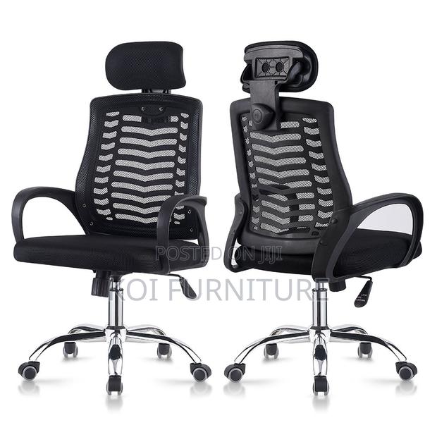 Office Chair :Nash06 Ergonomic High-Back Mesh Office Chair - thumbnail 3