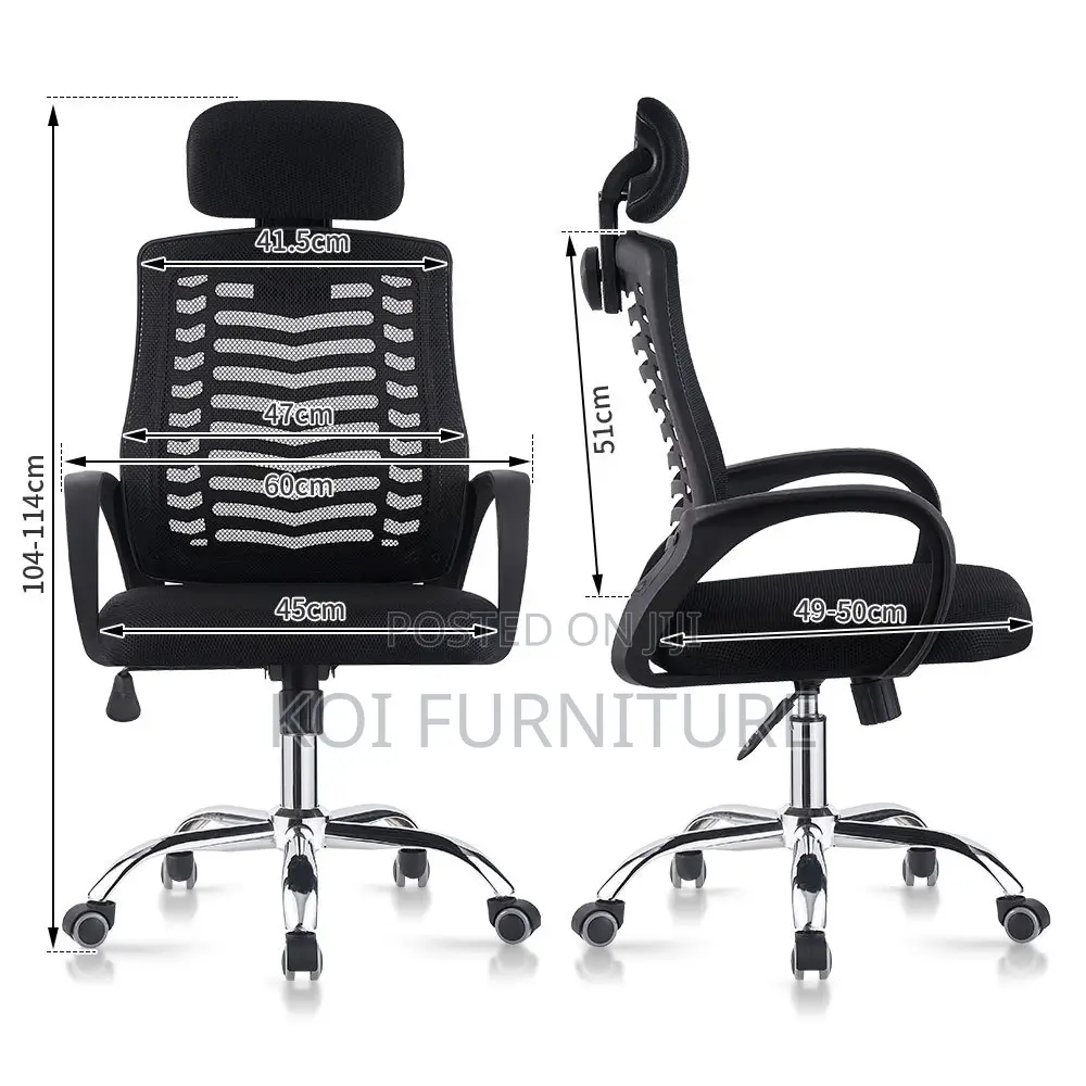 Office Chair :Nash06 Ergonomic High-Back Mesh Office Chair