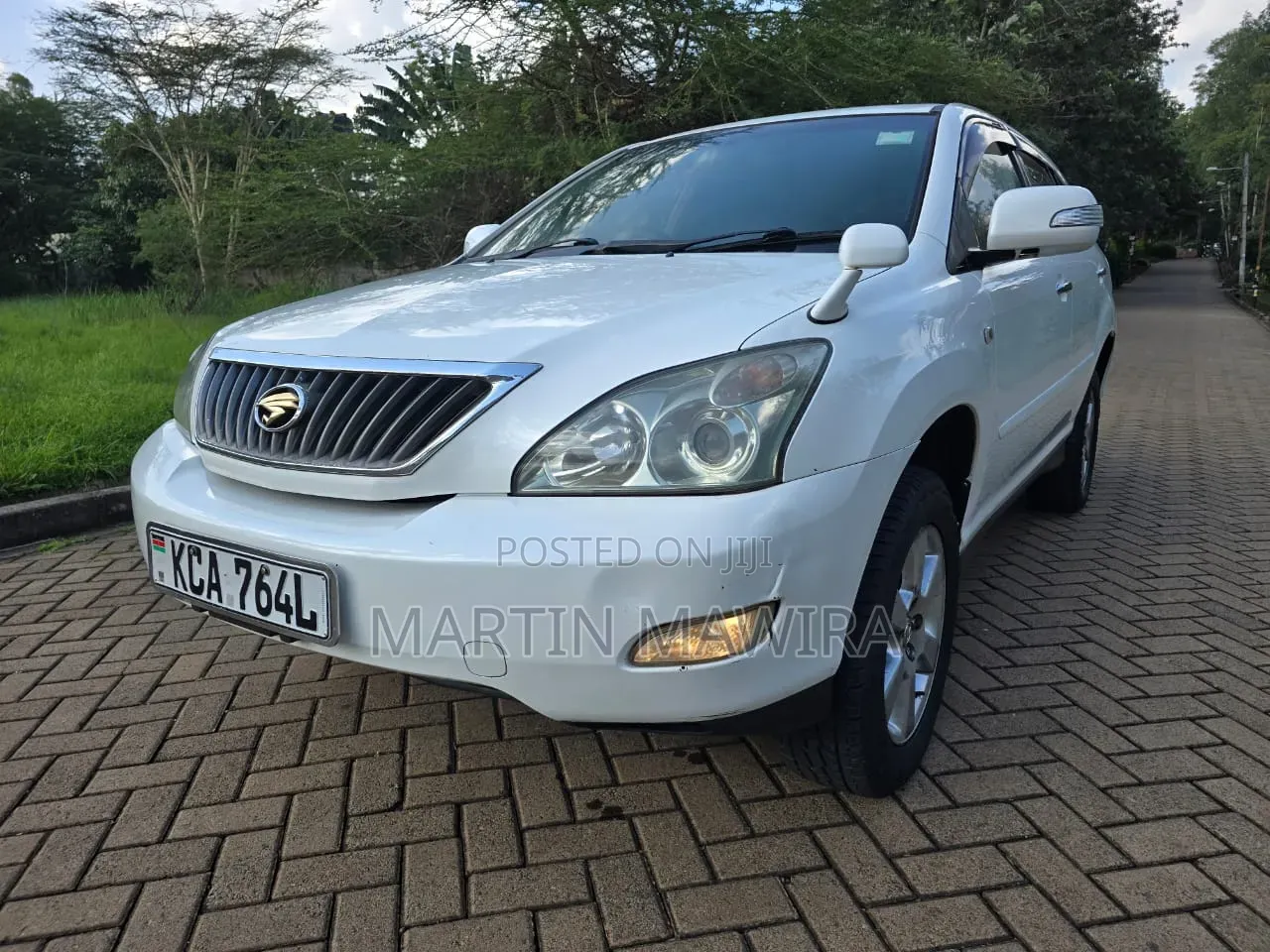 Toyota Harrier 2008 White