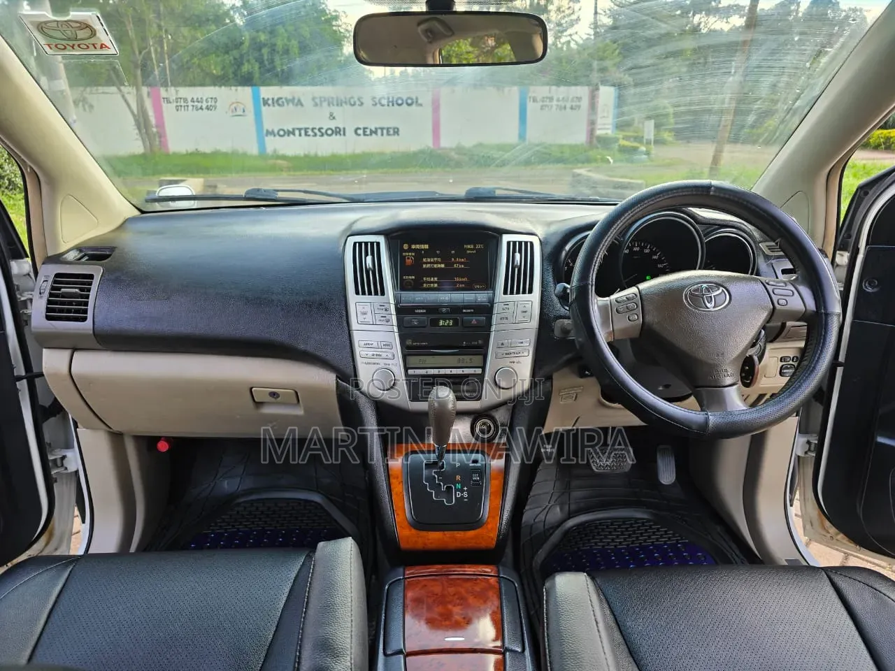 Toyota Harrier 2008 White