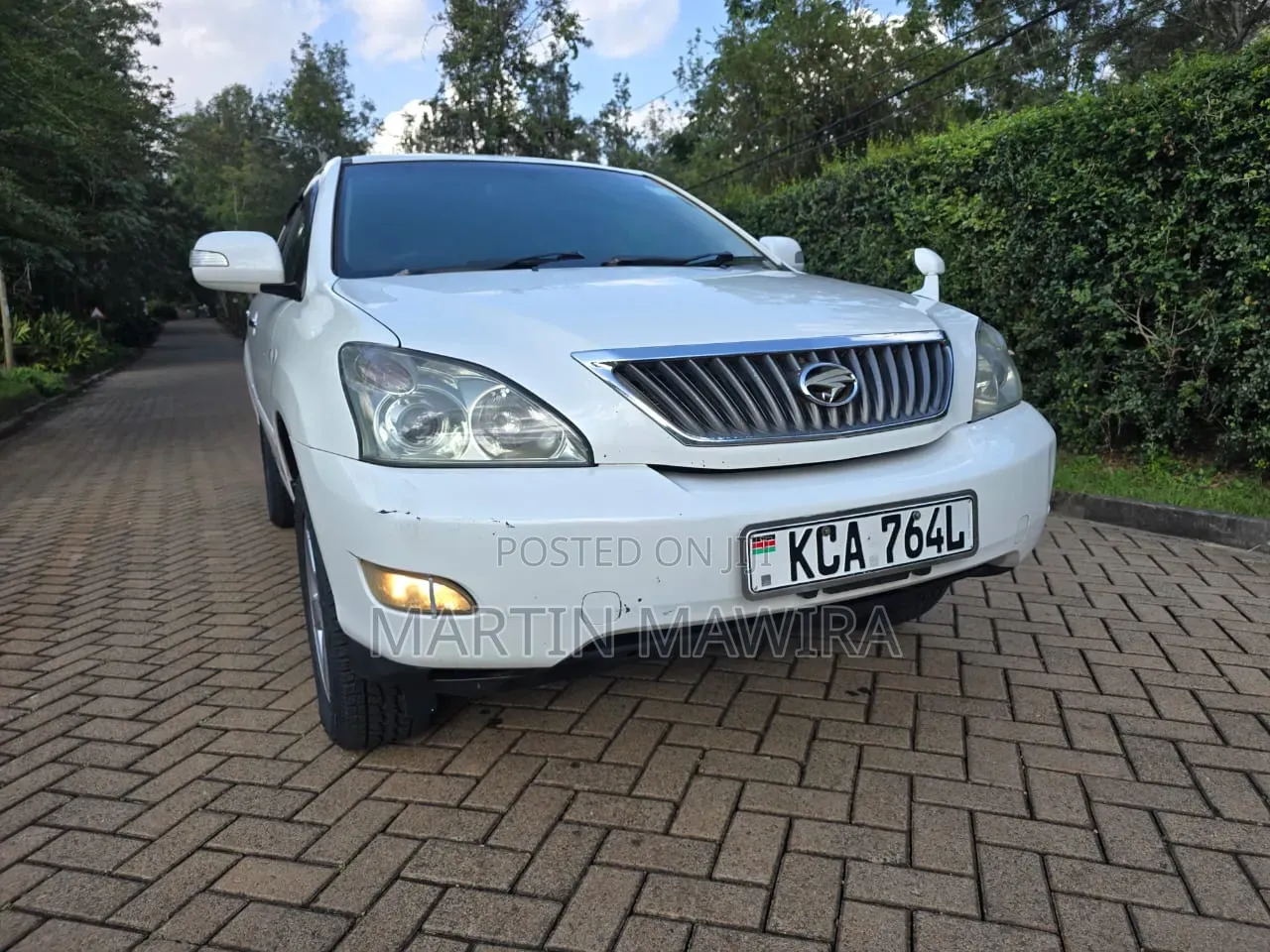 Toyota Harrier 2008 White