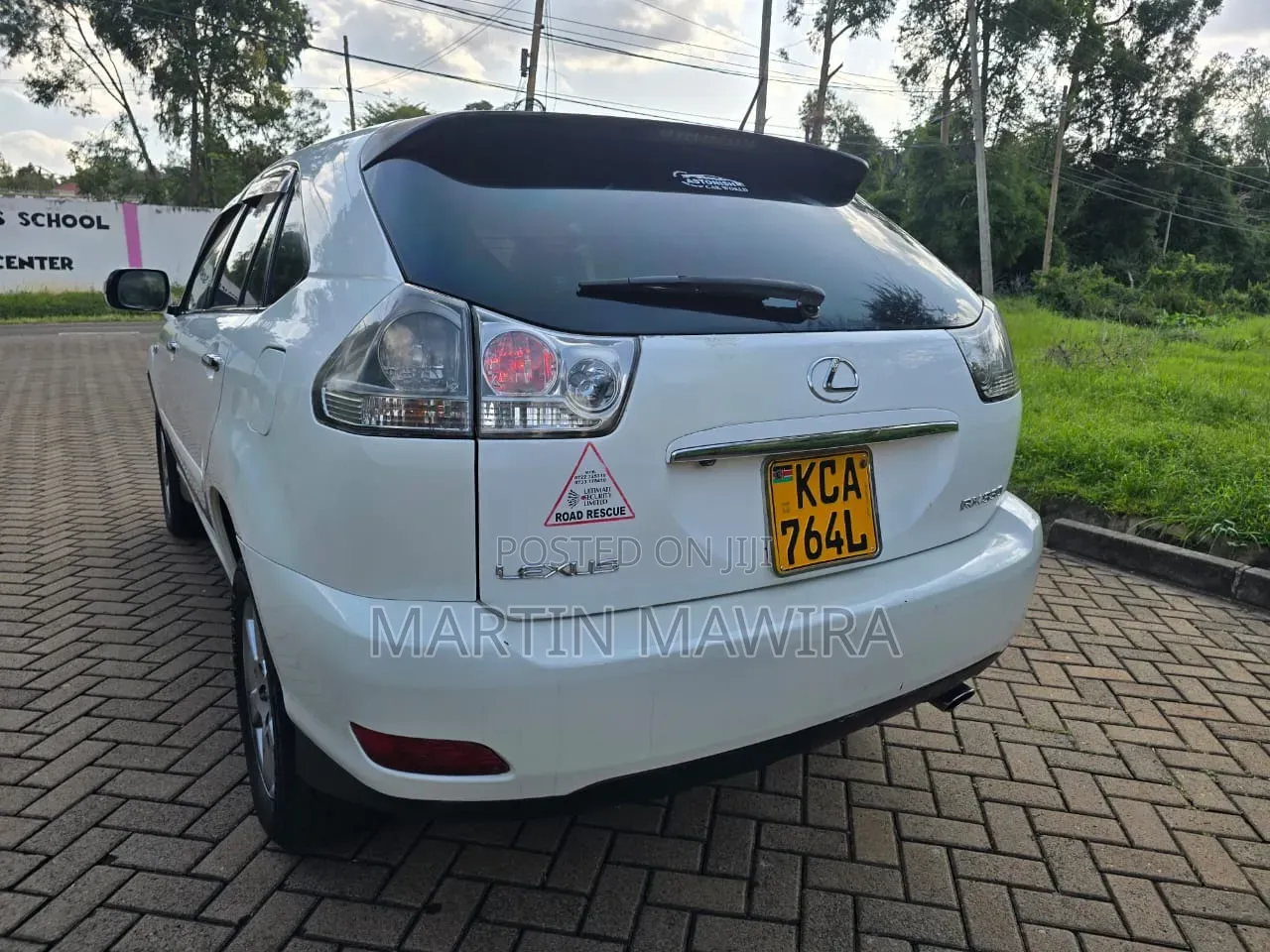 Toyota Harrier 2008 White