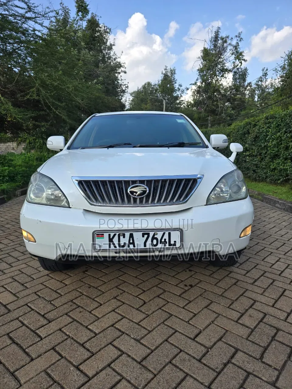 Toyota Harrier 2008 White