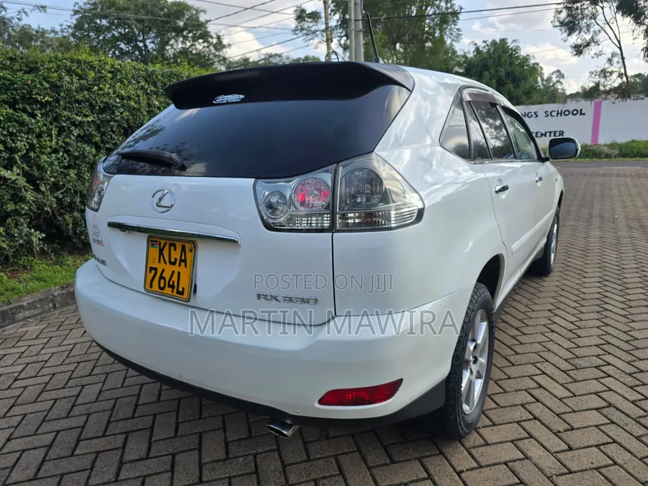 Toyota Harrier 2008 White
