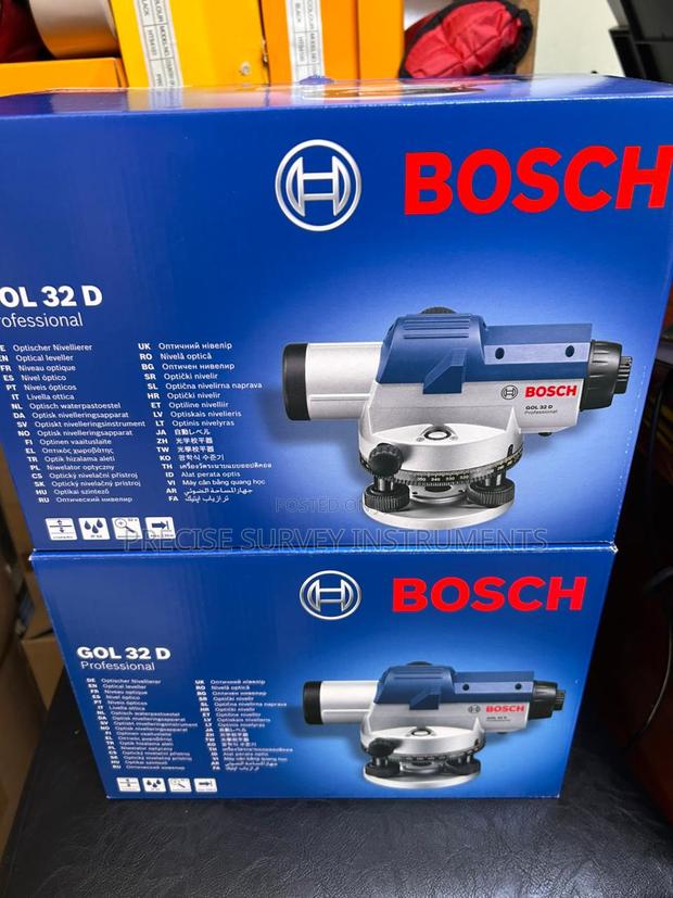 Bosch Gol 32d Optical Automatic Level – Easy to Operate