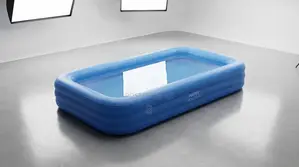Strong and Durable Backyard Swimming Pool for Families