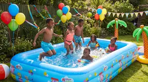 Family Sized Outdoor Swimming Pool Easy to Store
