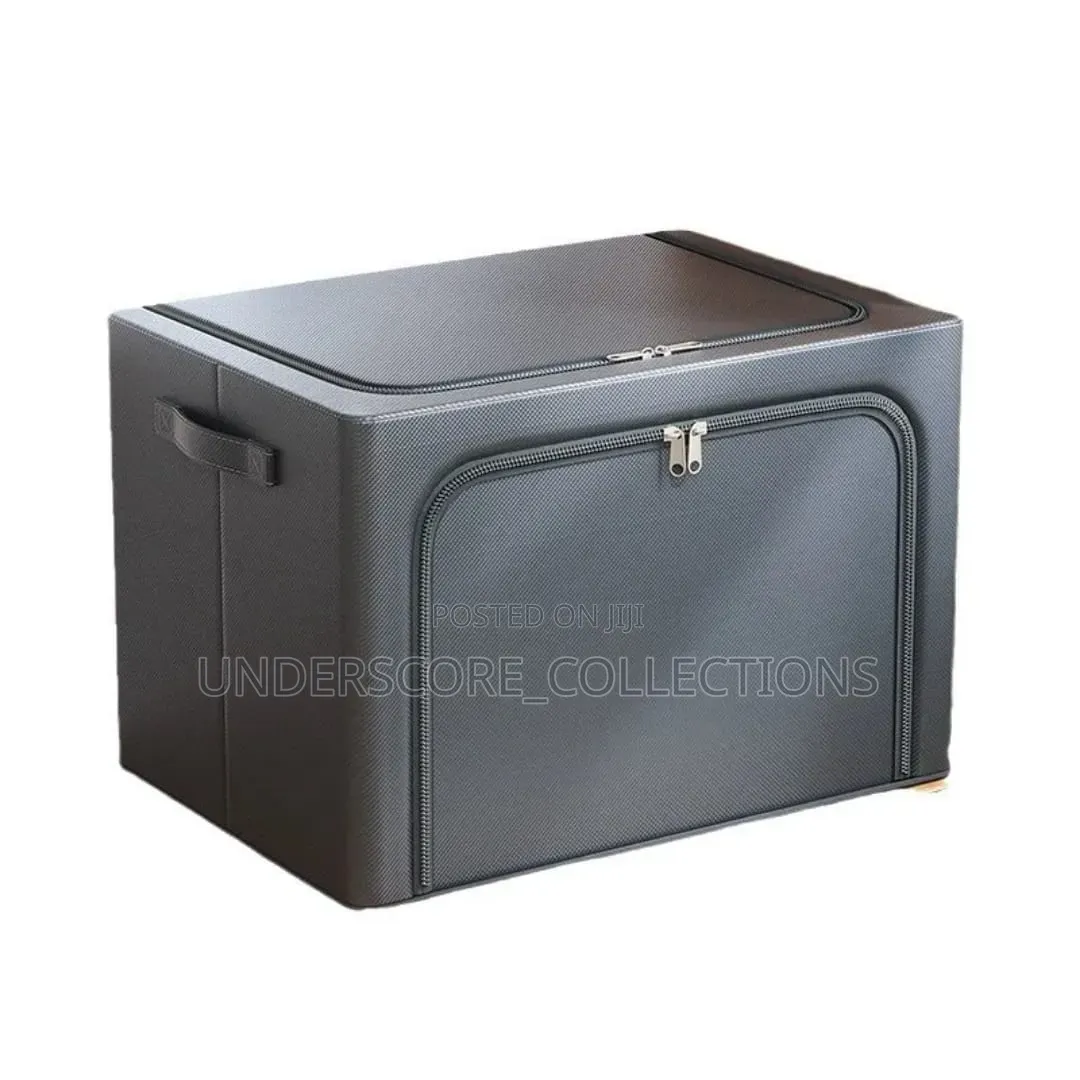 Quality Storage Boxes With Metallic Frame Stand Alone Boxes