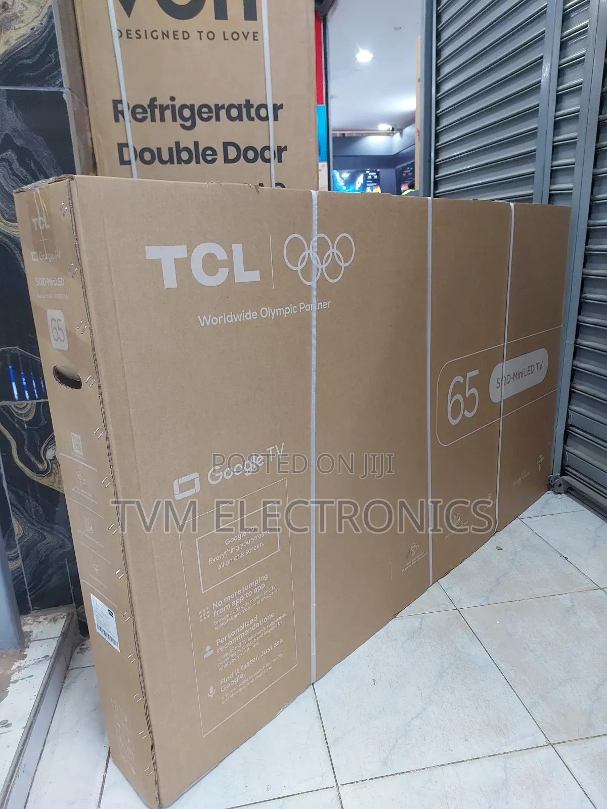 TCL 65" 65c8l SDQ-Mini Led Google Tv (New 2026 Model) Up to 288hz
