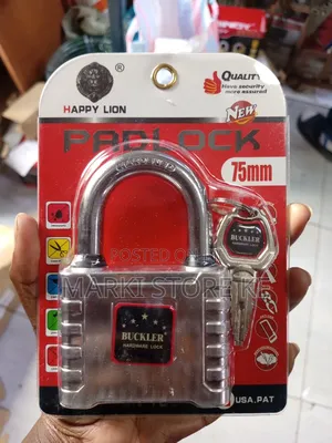 Buckler 75mm Waterproof Heavy Duty Padlock Made in Usa
