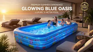Large Family Pool for Kids and Adults Outdoor Relaxation