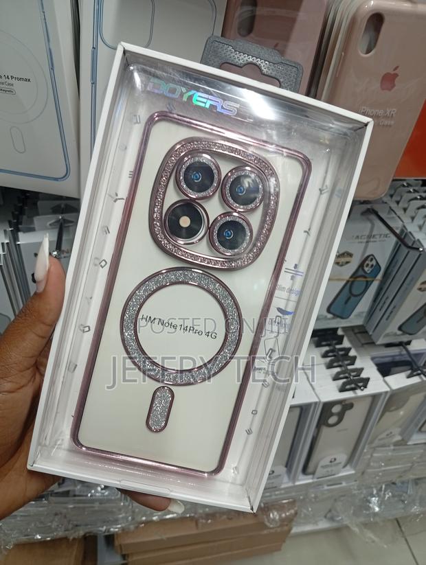 Xiaomi Redmi Note 14 Pro Magnetic Glitter Phone Case - thumbnail 2