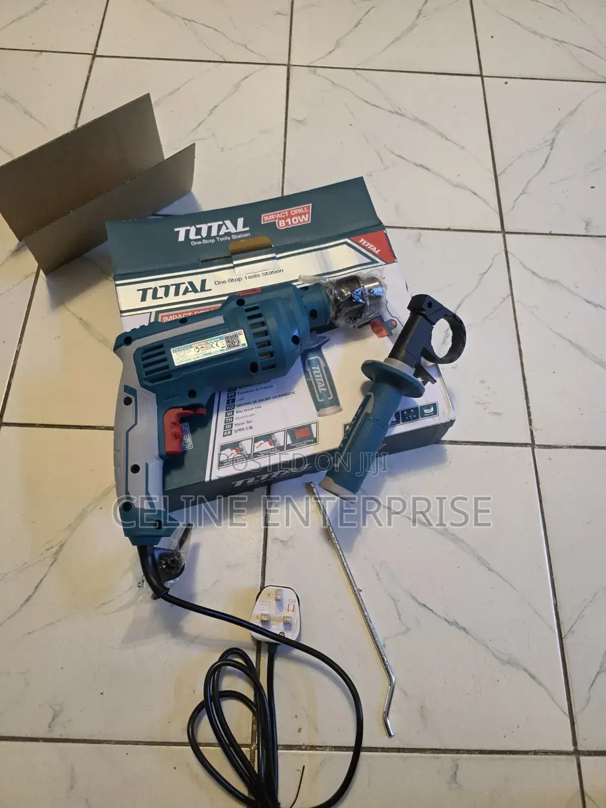 Total 810watts Corded Drill