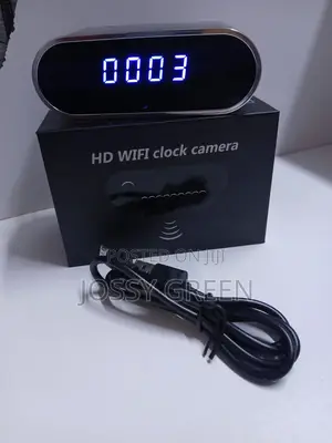 Indoor Hd Wifi Table Spy Clock Camera 1080p