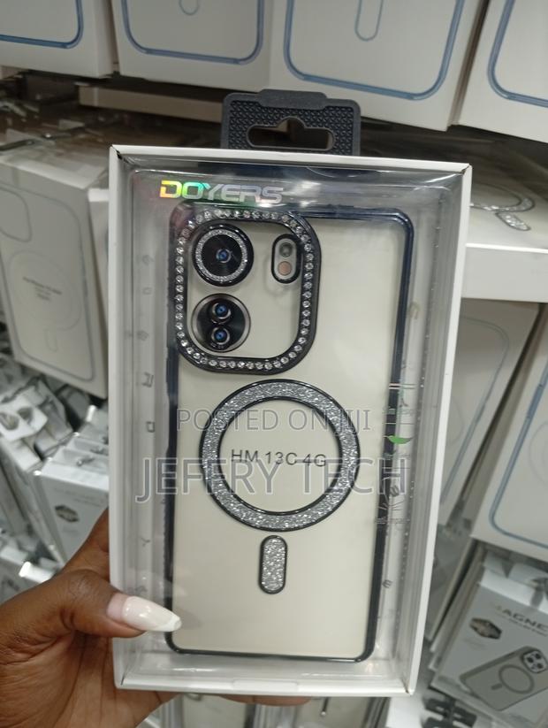 Xiaomi Redmi 13c 4g Shiny, Faux-Diamond Glitter Rhinestones Cover