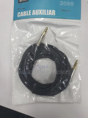 Audio Cable Jack to Jack 3metres 3.5mm