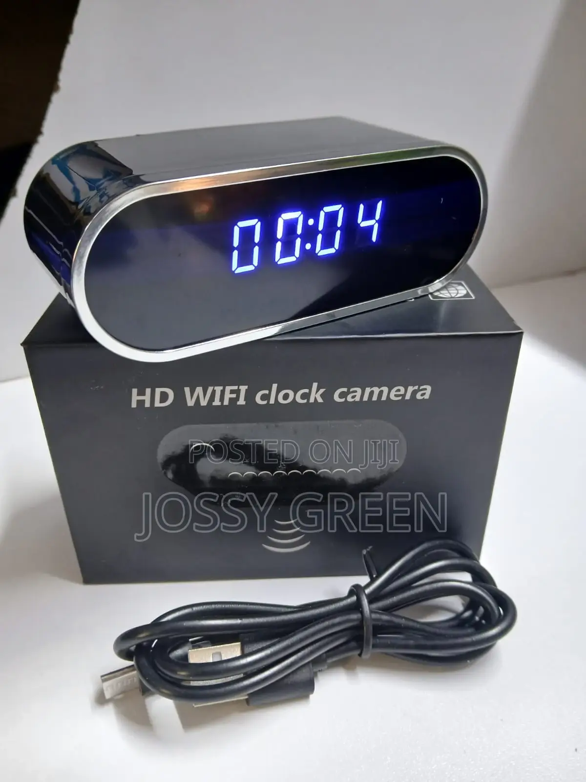 Table Clock Wifi Camera1080p Hd Mini Clock Camera Wireless