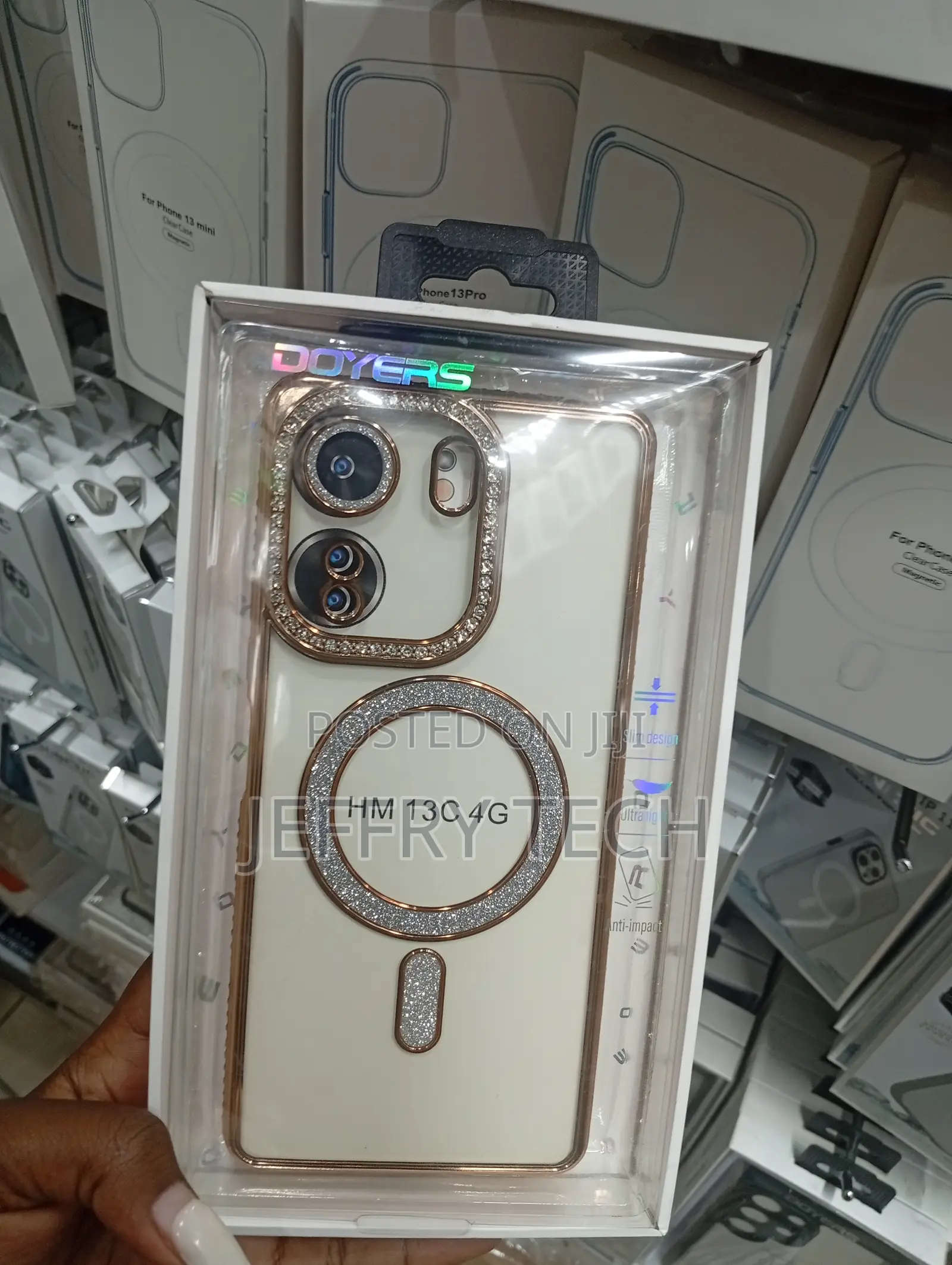 Xiaomi Redmi 13c Luxury Glitter-Plated Case