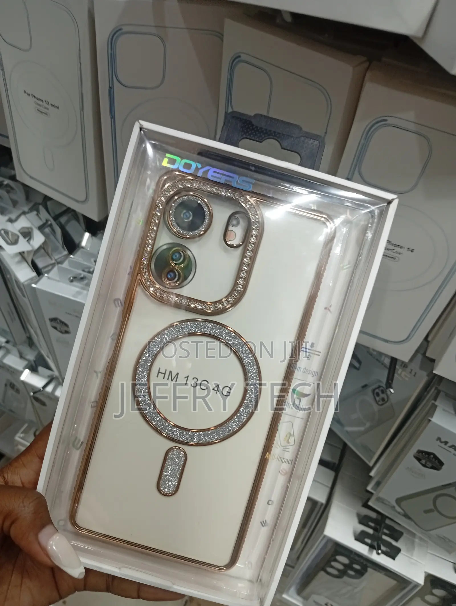 Xiaomi Redmi 13c Luxury Glitter-Plated Case