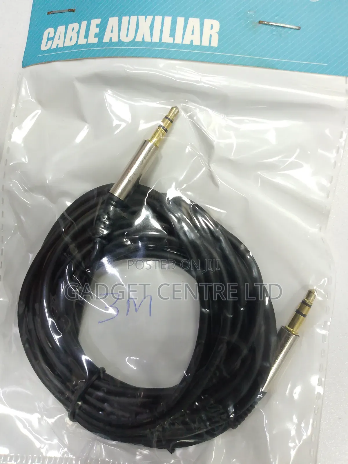 Audio Cable 3.5mm 3metres Jack to Jack