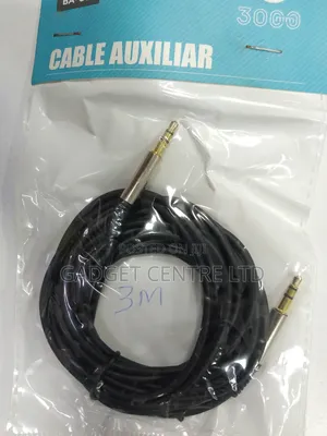 Audio Cable 3.5mm 3metres Jack to Jack