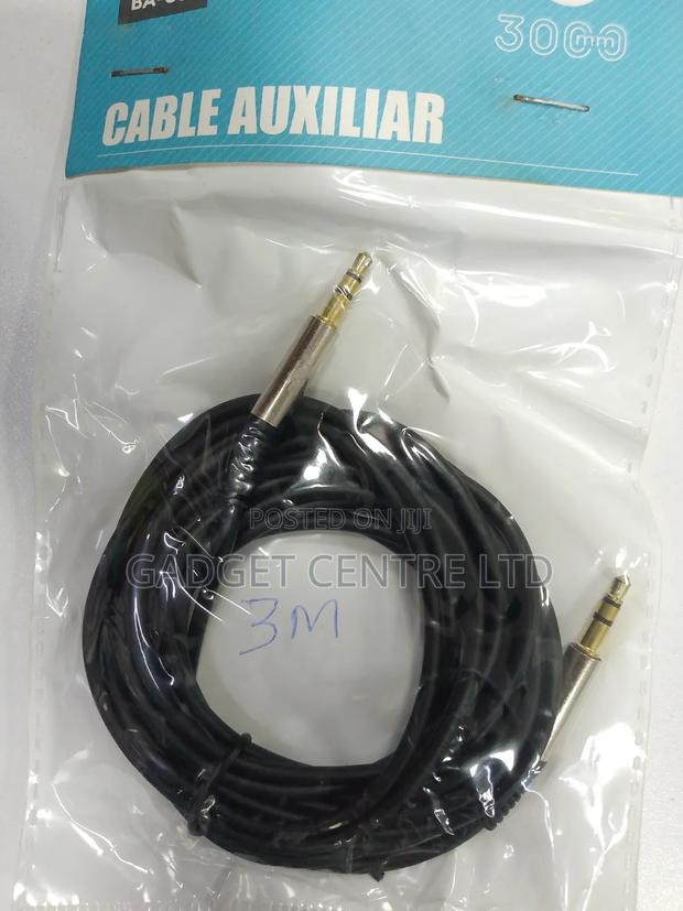Audio Cable 3.5mm 3metres Jack to Jack - thumbnail 3