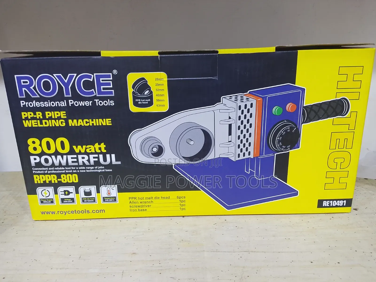 Highly Recommend and Affordable Royce Pp-R Pipe Welding Machine