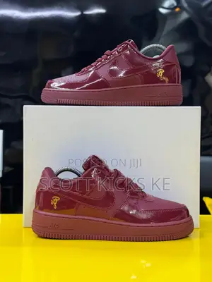Syna Central Cee  Nike Airforce 1 
“ Dark Beetroot ”