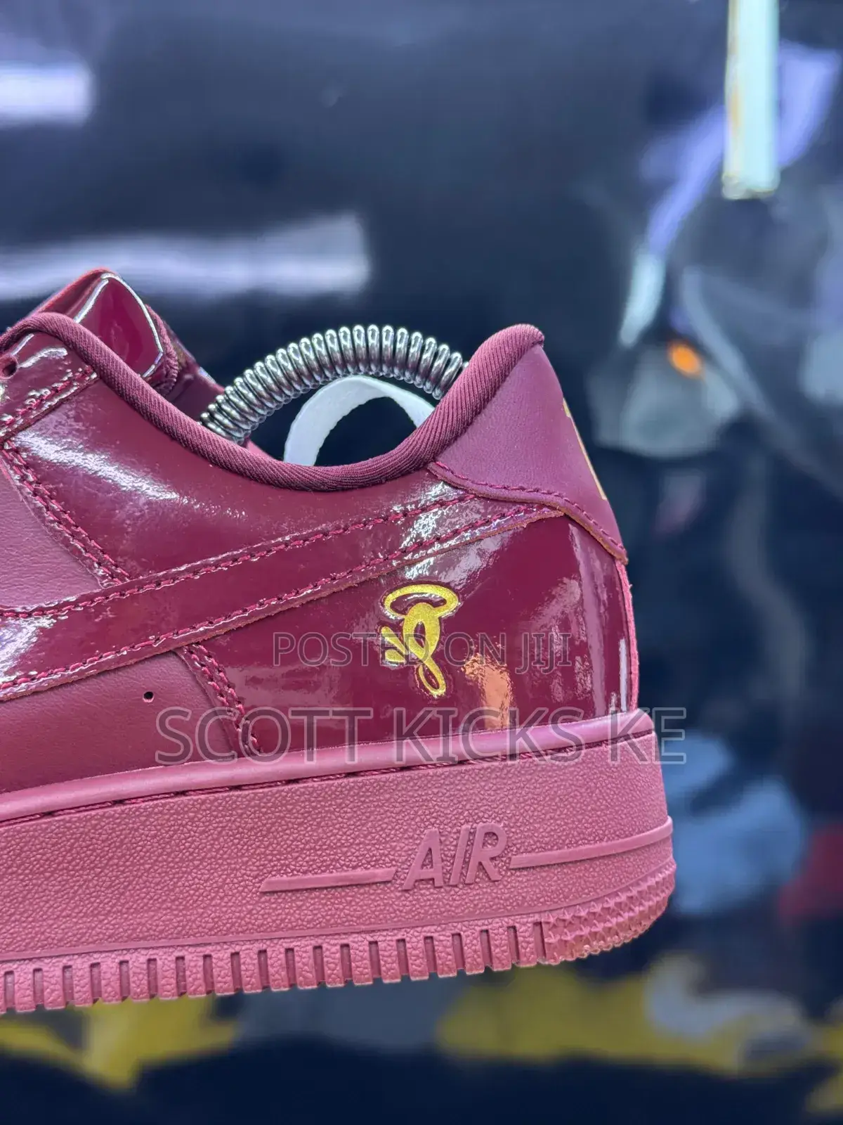 Syna Central Cee  Nike Airforce 1 
“ Dark Beetroot ”