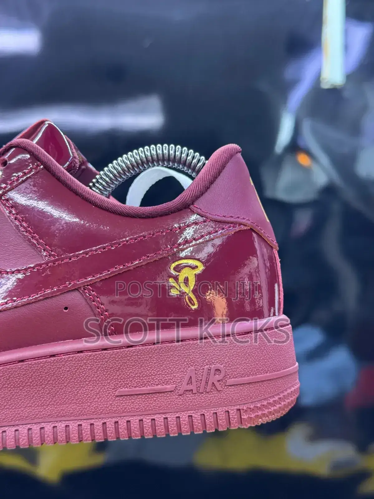 Syna Central Cee  Nike Airforce 1 
“ Dark Beetroot ”